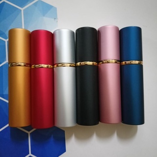Lọ chiết nước hoa 10ml -12ml nhôm nhám 2 lớp sang trọng, Ống chiết nước hoa vỏ nhôm nhám