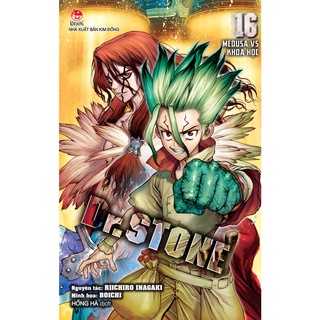 Truyện tranh - dr. stone tập 16: medusa vs khoa học