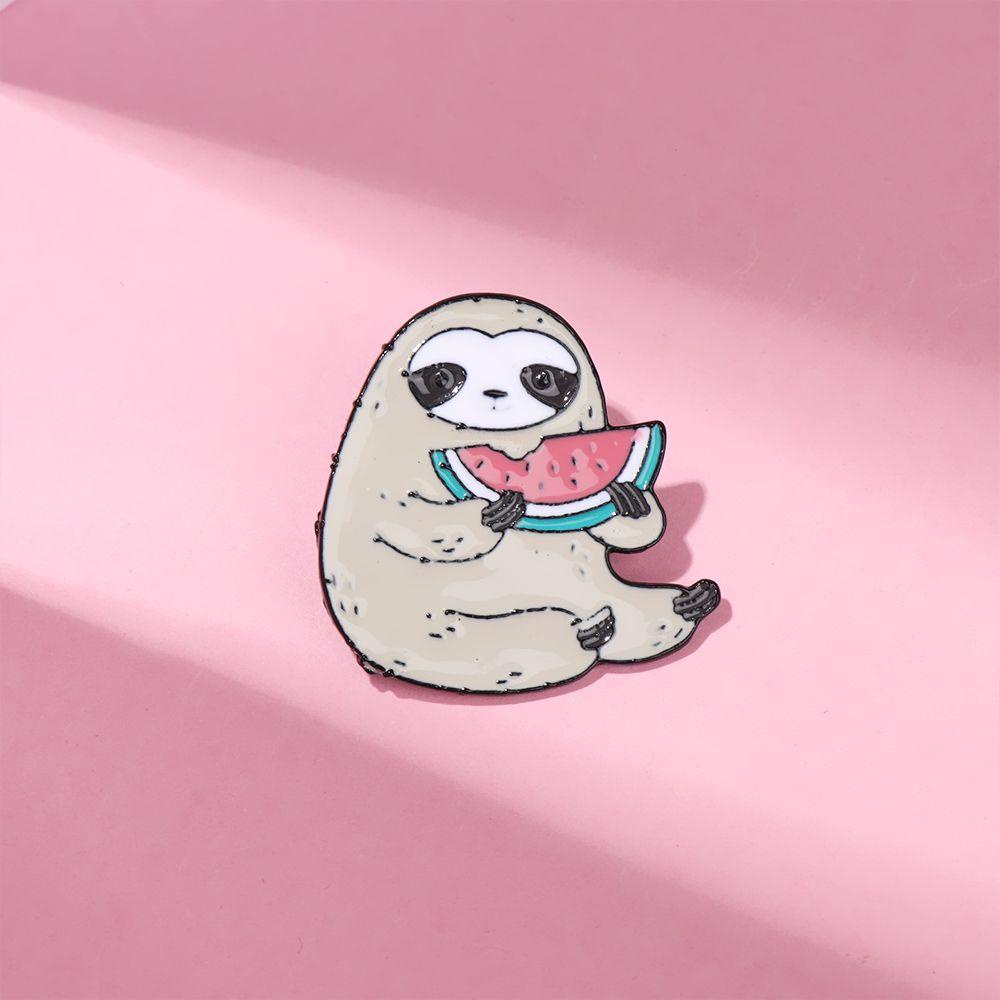 Ghim Cài Áo Hình Động Vật Hoạt Hình Đáng Yêu