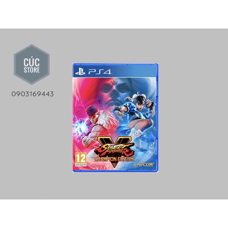 Đĩa chơi game PS4: Street Fighter V Champion Edition