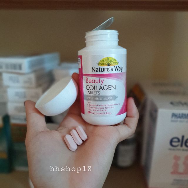 Viên uống đẹp da Collagen Beauty Nature's Way 60 viên | BigBuy360 - bigbuy360.vn