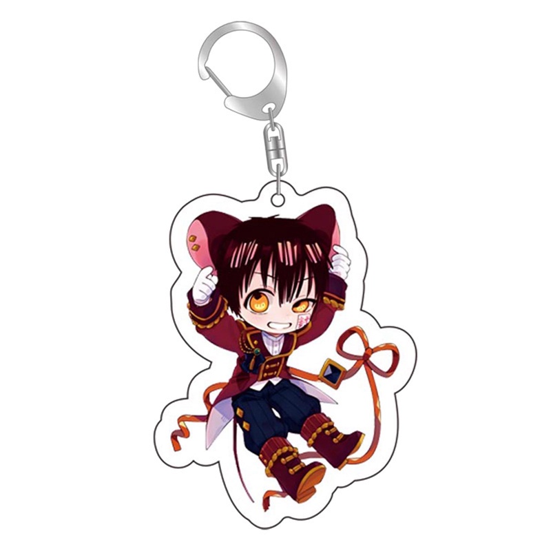 Móc khóa hình nhân vật anime Toilet Bound Hanako Kun Hanako Sousuke Mitsuba