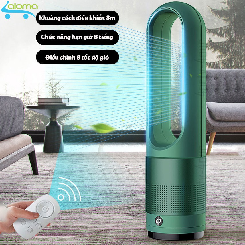 Quạt không cánh, quạt tháp Kjapan Pure Cool UML-018 lọc không khí tạo ion âm