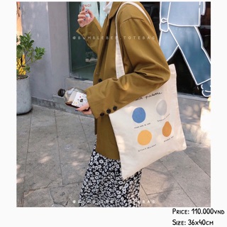 Túi tote “Colour Palette”.