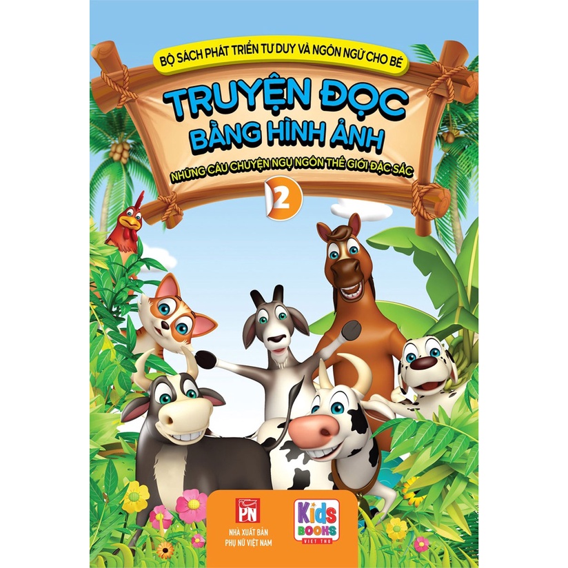 Sách - Truyện đọc bằng hình ảnh - Ngụ ngôn thế giới - Tập 2