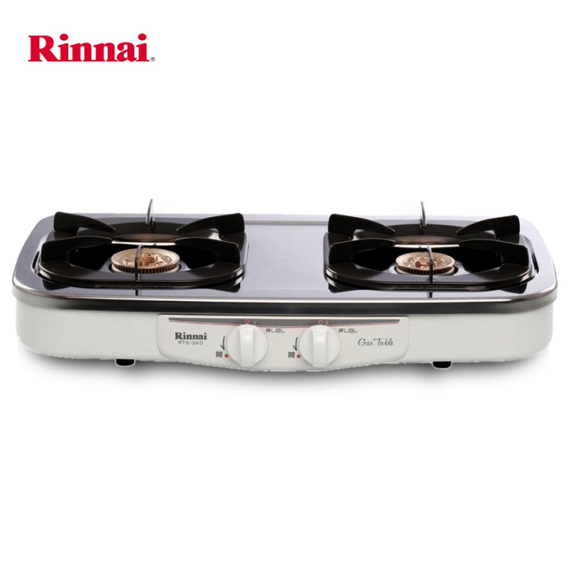 Bếp gas RINNAI 6 tấc RTS-2KD - Nhập khẩu Nhật Bản, chén đồng tiết kiệm gas