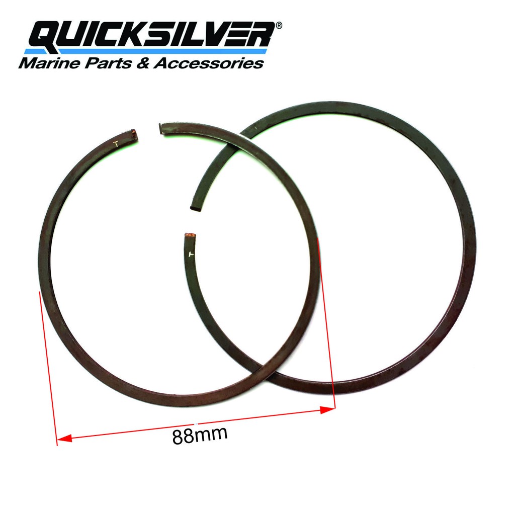 Bạc Xéc Măng dùng cho Piston đường kính 88mm của các dòng máy Mercury Mercruiser 65HP - 262HP 39-822321a12 Std