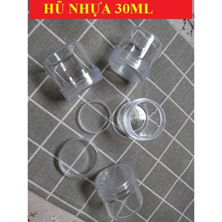 COMBO 50 HŨ NHỰA TRONG 30G
