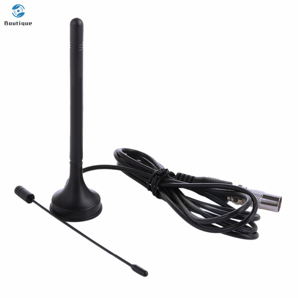 ✿♥▷ Universal Indoor HD Digital Dual DTA-180 TV Aerial Mini Antenna Portable Magnetic Base