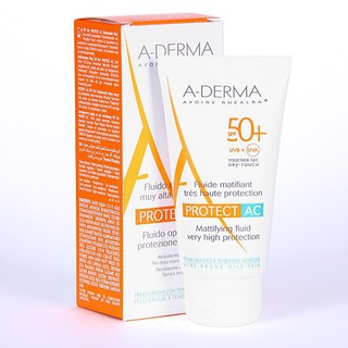 Kem chống nắng Aderma protect fluid spf50