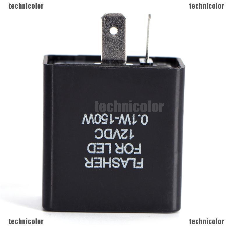 Rơ le đèn flash 12V 2 chấu để sửa chữ cho đèn tín hiệu rẽ của xe máy