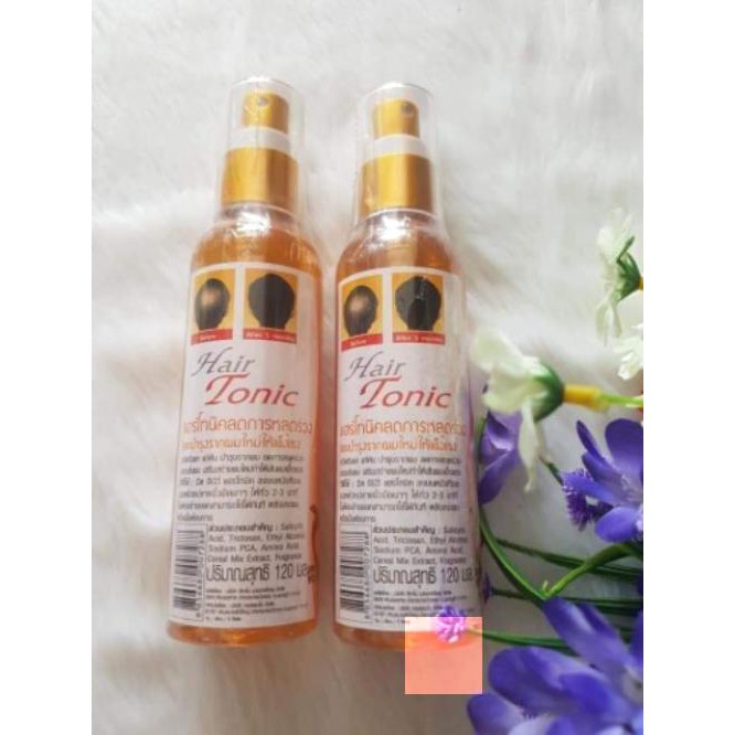 SERUM XỊT KÍCH THÍCH MỌC TÓC HAIR TONIC - GENIVE 120ml THÁI .