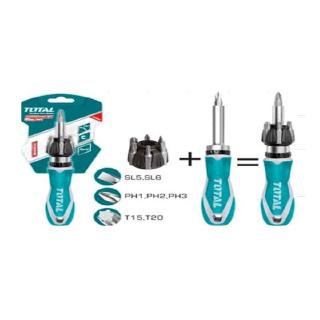 Bộ tuốc nơ vít đa năng 8 chi tiết total tacsd30086