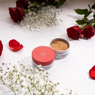 Mặt nạ xóa thâm và nếp nhăn vùng mắt tinh chất hoa hồng và vàng hani x hani 50g/ hani x hani red intensive rose & gold e