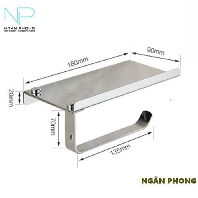 HỘP GIẤY VỆ SINH INOX SUS 304 | BigBuy360 - bigbuy360.vn