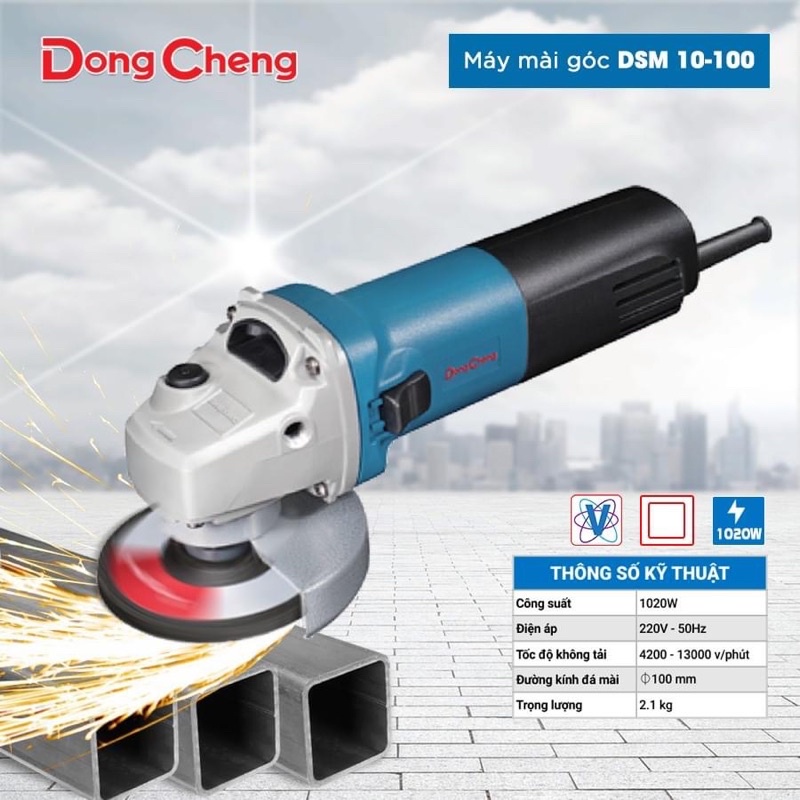 Máy mài góc DongCheng DSM10-100