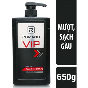 🌸🌸Dầu gội Romano Vip Premium 650g