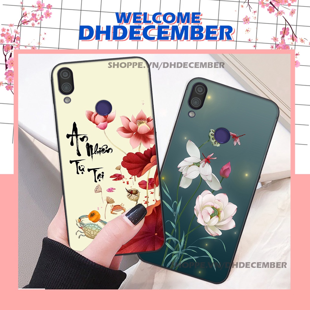 Ốp lưng Xiaomi REDMI 7 / REDMI NOTE 7 in hình thư pháp tâm an vạn sự an ,mã đáo thành công SIÊU CHẤT