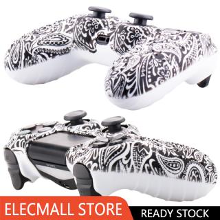 Camouflage Soft  Silicone Case Skin Grip Cover for  4 PS4 Controller