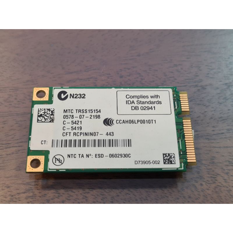 Card Wifi Acer Aspire 4736 Zin Tháo Máy