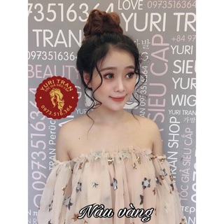 Tóc Búi hoa hồng có 3 màu