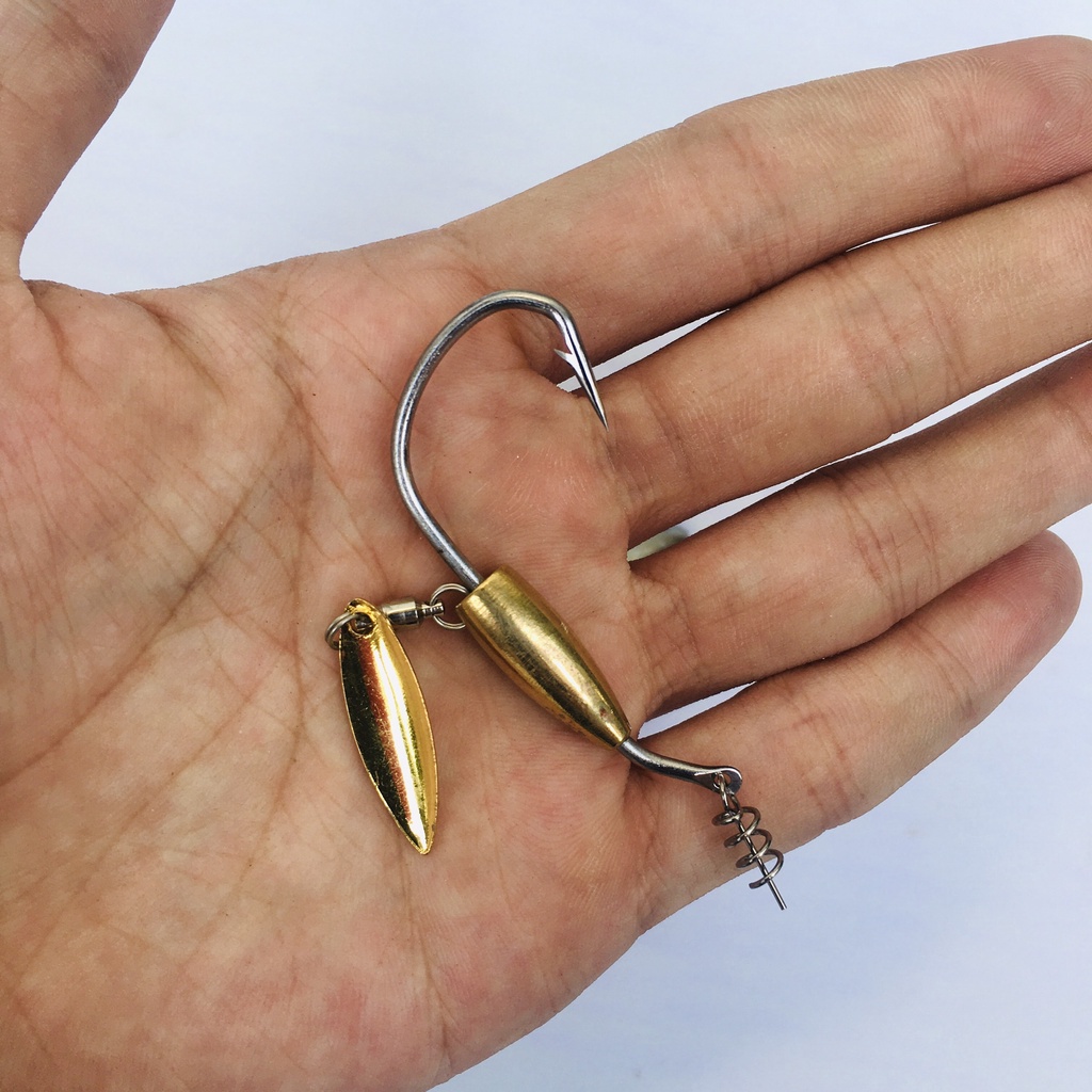 Combo mồi mềm NFF đủ màu và lưỡi câu mồi mềm AR15 cam kết chính hãng phukiencaulure25