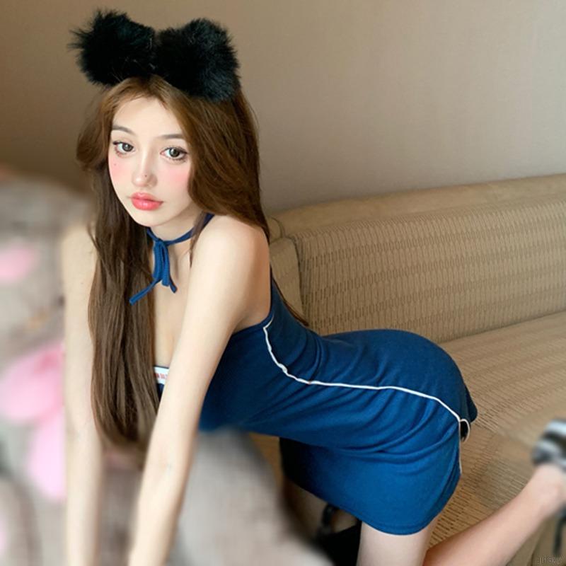 Đầm không tay dáng ôm Thiết Kế Trễ Vai Quyến Rũ