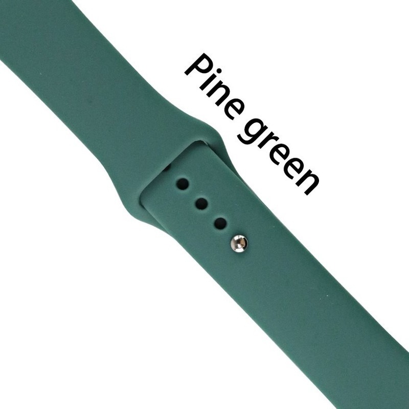 Dây đeo silicon cho đồng hồ thông minh Apple iWatch series 6 SE 5 4 3 2 1 44mm 42mm 40mm 38mm