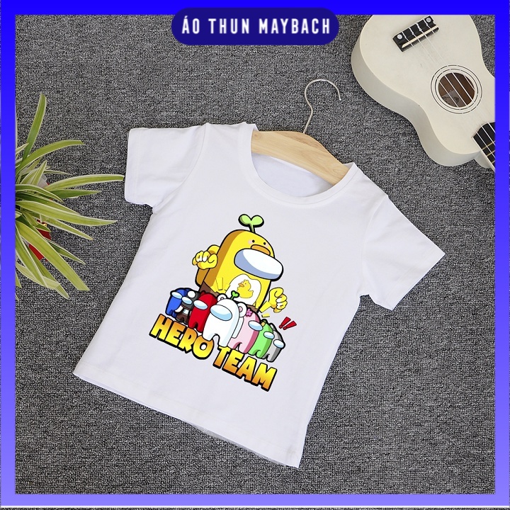 Áo Thun Trẻ Em In Hình Hero Team Cực Chất