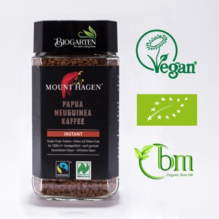 Cà phê hòa tan hữu cơ Papua New Guinea 100g - Mount Hagen