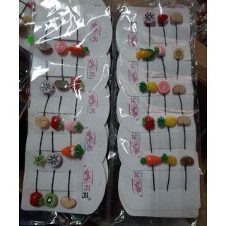 Kẹp tóc hoa quả 1 chiếc
