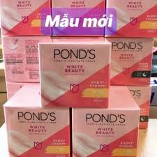 Kem Dưỡng Da Ponds Trắng Hồng Tinh Khiết Hộp Lớn 50g