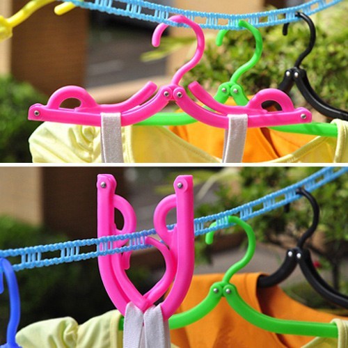Móc Treo Quần Áo Gấp Gọn Thông Minh