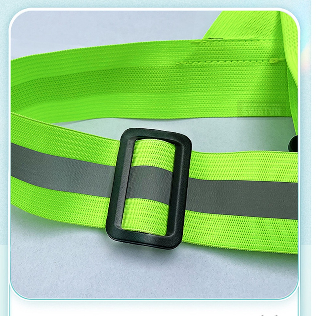 Dây Đai Phản Quang Đi Đêm Đi Phượt Thun Co Dãn Cao Cấp