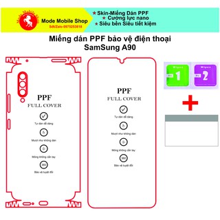 Miếng Dán PPF SamSung A90 bảo vệ thân máy khỏi trầy xước