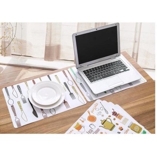 Phụ kiện trang trí 💓FREESHIP💓 Miếng lót bàn tiện lợi chống thấm nước 40*28 cm, đẹp mắt, sang trọng 4967