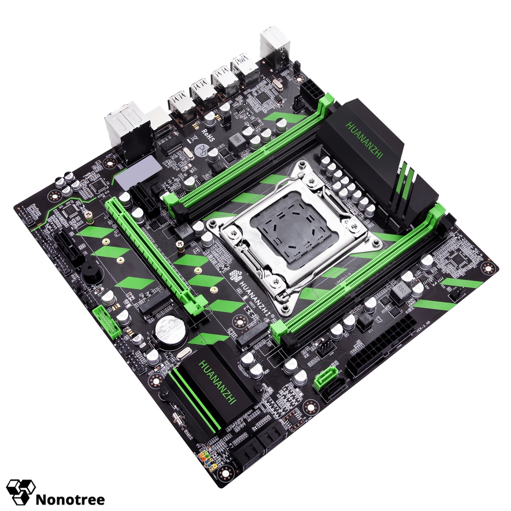 Mainboard HUANANZHI X79 ZD3 ĐƠN (Intel X79, LGA 2011, M-ATX, 4 Khe Cắm Ram DDR3)