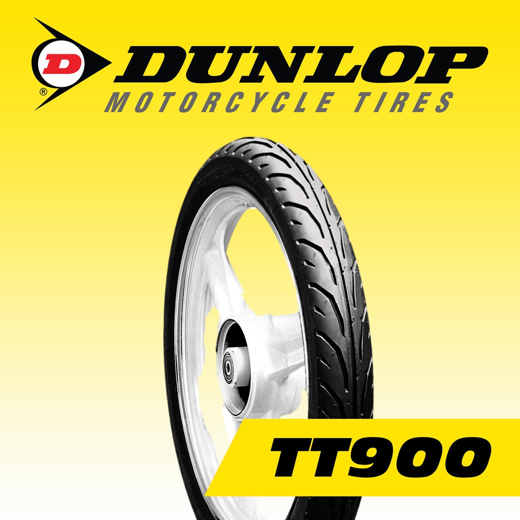 Lốp Dunlop 2.50-17 TT900 có ruột 38L Vỏ xe máy Dunlop size 2.50-17 TT900 có ruột 38L