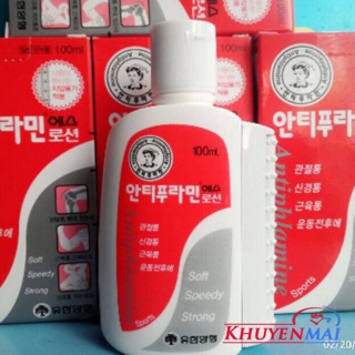 Dầu xoa bóp hàn quốc - dầu nonhs hàn quốc