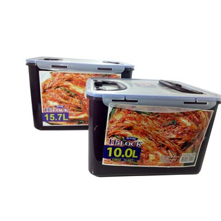 Hộp Nhựa Đựng Kim Chi Có Nắp bấm Hàn Quốc  7.5L-10L-15.7L