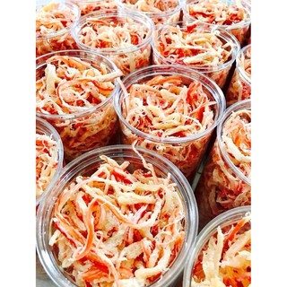 Mực hấp nước dừa xé sợi