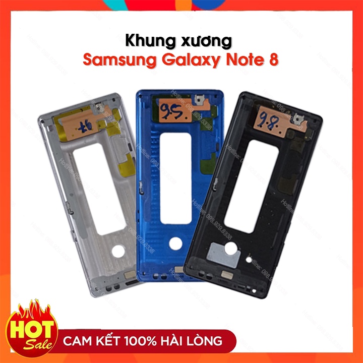 Khung Xương Viền Samsung Note 8 / Blacket Samsung Galaxy Note8 N950 Zin Bóc Máy