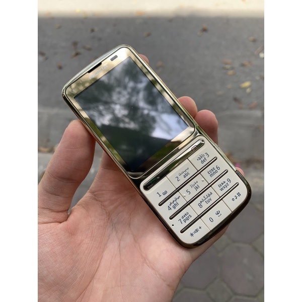 NGUYÊN ZIN, chính hãng, điện thoại cổ nokia c3 gold