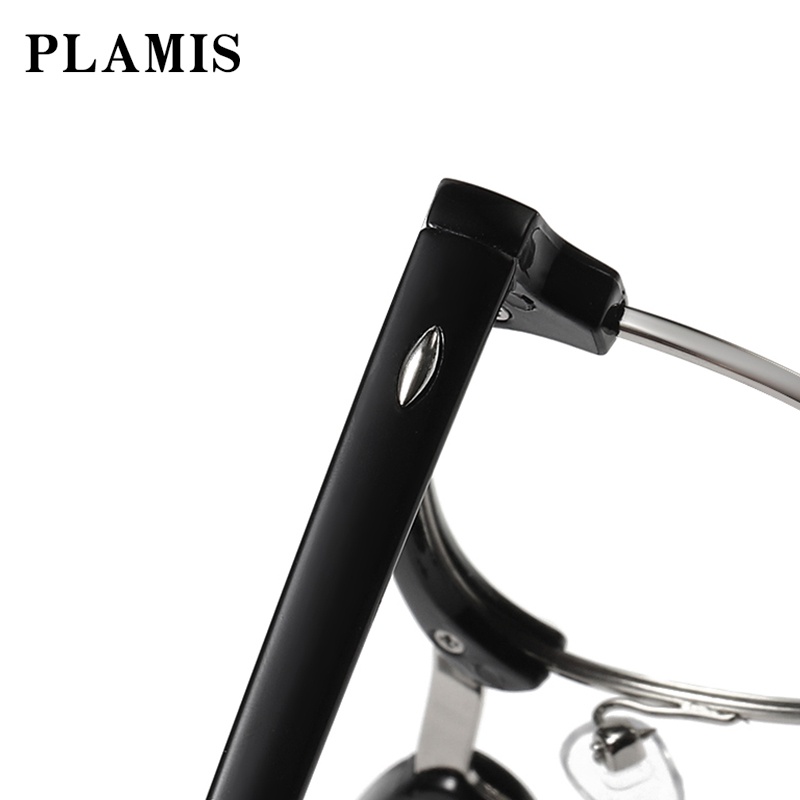 Mắt kính nam nữ PLAMIS bằng kim loại chống bức xạ và ánh sáng xanh