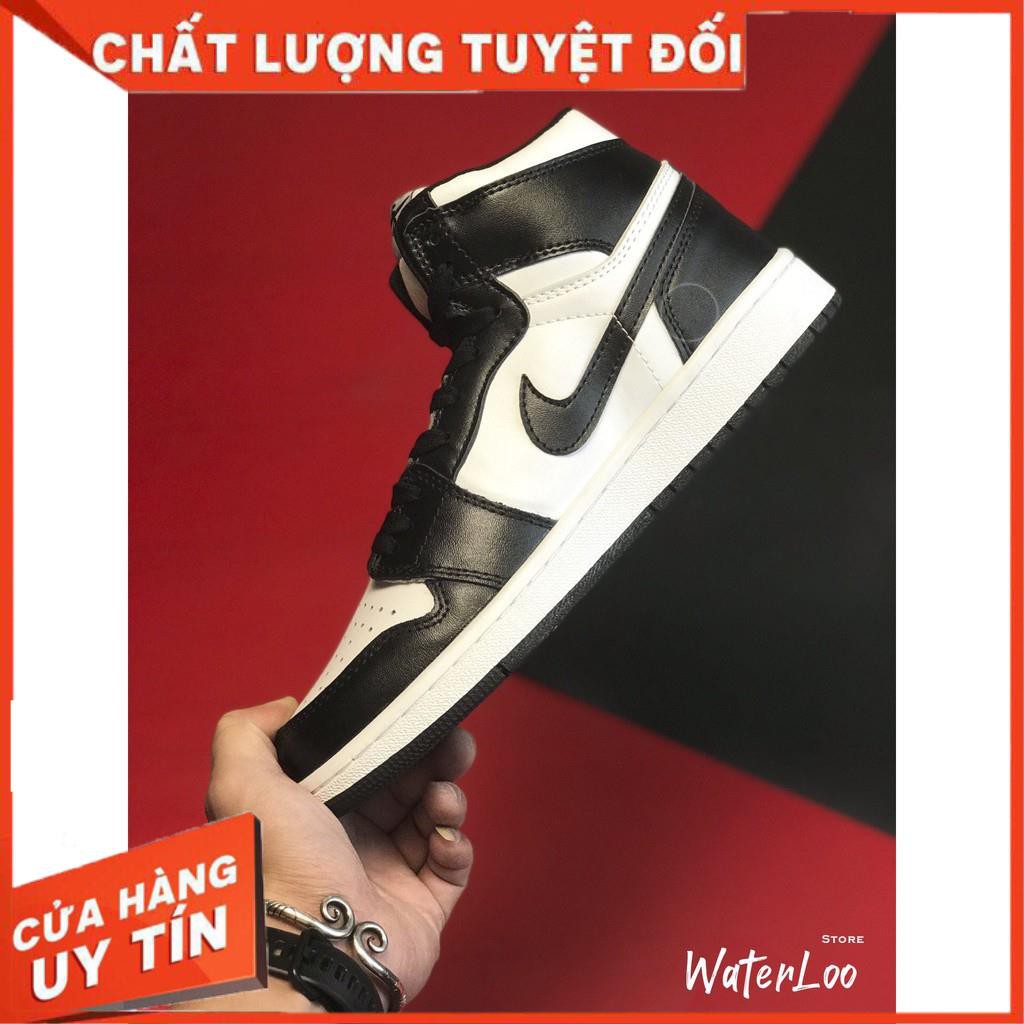 (FREESHIP+HỘP+QUÀ) Giày thể thao AIR JORDAN 1 Retro High Black White Đen trắng cao cổ siêu phong cách | BigBuy360 - bigbuy360.vn