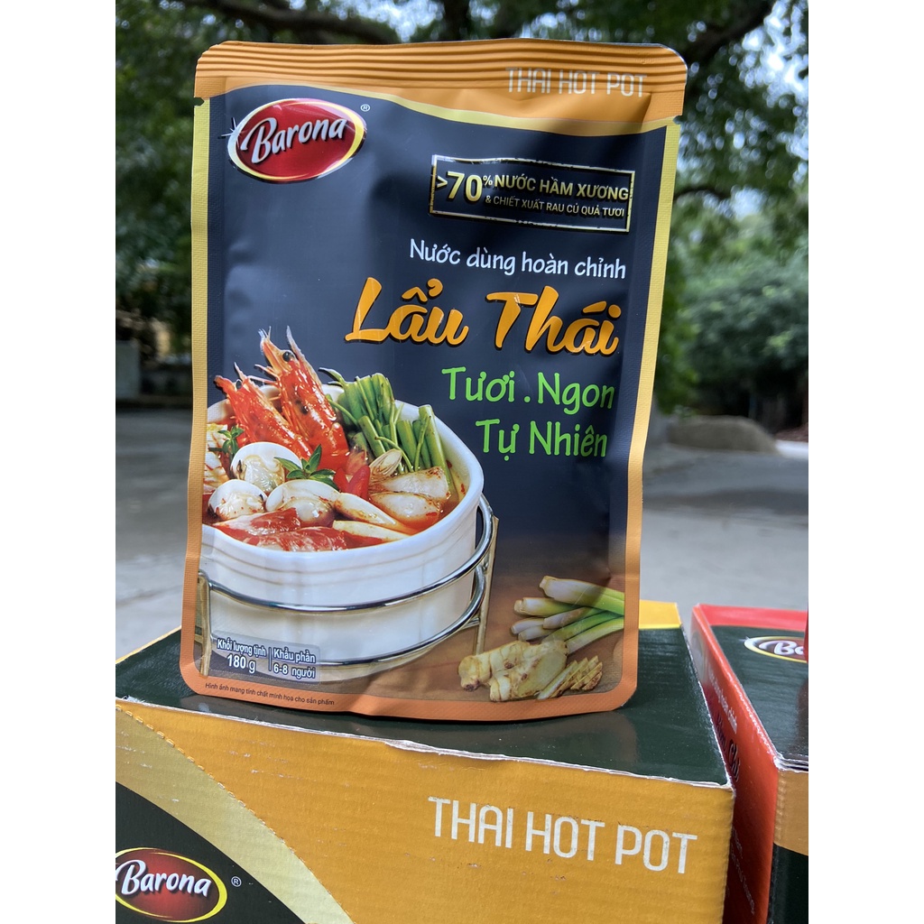 NƯỚC DÙNG HOÀN CHỈNH LẨU KIM CHI BARONA 180G