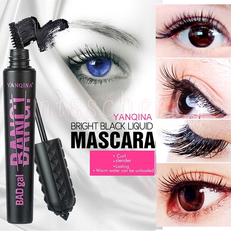 Mascara mực đen chống nước chuyên nghiệp YANQINA
