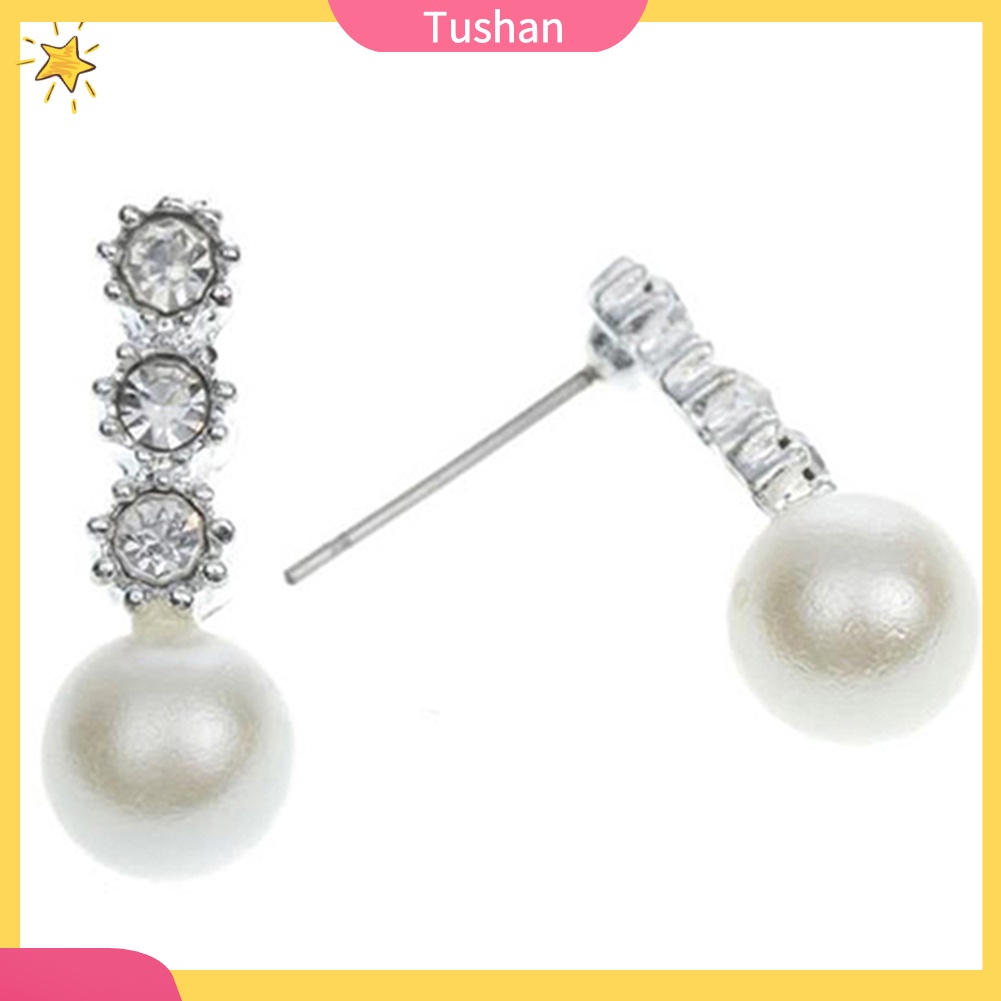 Khuyên tai đính ngọc trai thời trang dành cho nữ