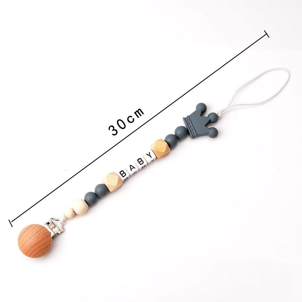 Dây Đeo Núm Vú Giả Bằng Silicone Xỏ Hạt Tiện Dụng