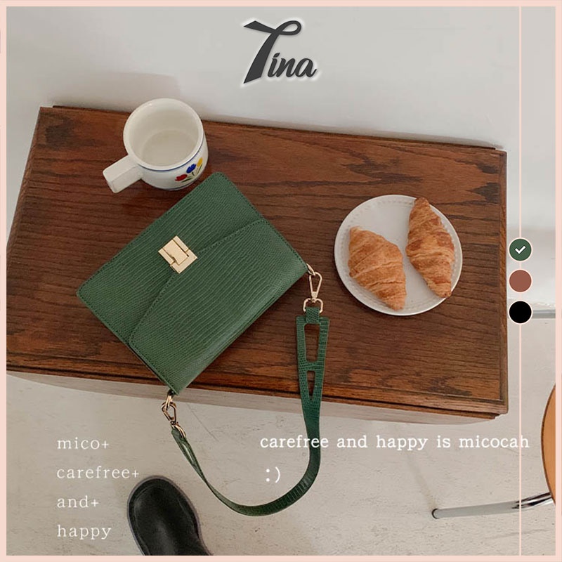 Túi xách nữ đẹp đeo chéo công sở Micocah cao cấp mini Tina Shop FSE503 M414